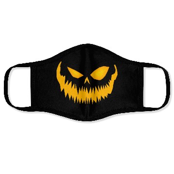 Discover Jack O Lantern Spooky Pumpkin Face Halloween Face Masks