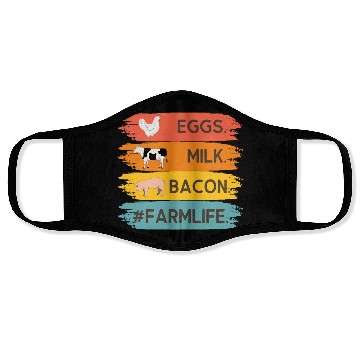 Discover FARMLIFE EGGS MILK BACON 2 Face Masks