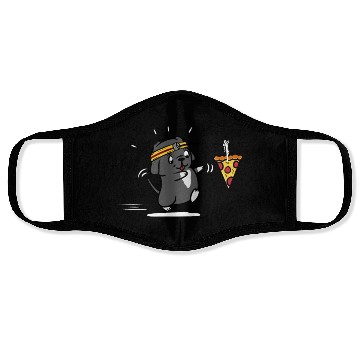 Discover Great Dane Pizza Workout Face Masks
