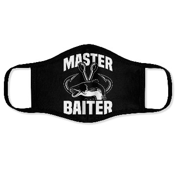 Discover Master Baiter - Wels Catfish Hunter Face Masks