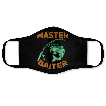 Discover Master Baiter - Wels Catfish Hunter Face Masks