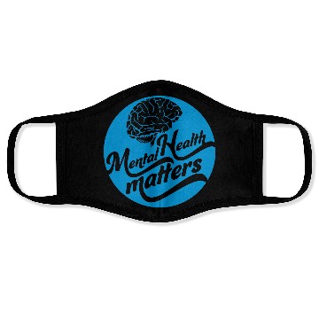 Discover mental health matters quote Face Masks
