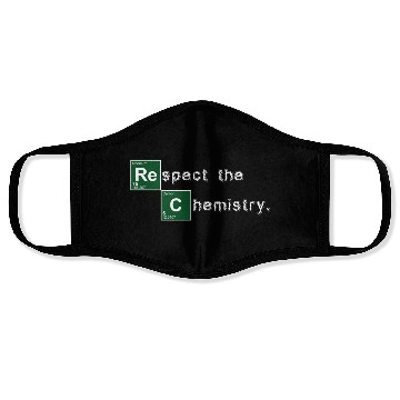 Discover Respect the Chemistry Breaking Bad Face Masks
