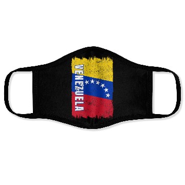 Discover Venezuela vintage flag Face Masks