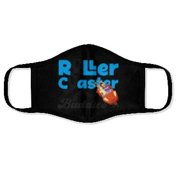 Discover Roller Coaster Friends Besties Face Masks