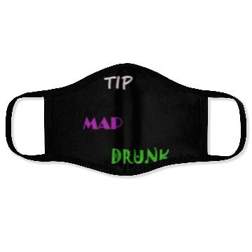 Discover Tip Map Drunk Face Masks