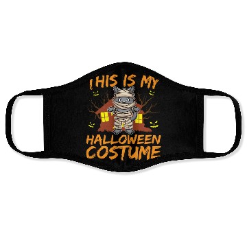 Discover Scary Creepy Animal This Is My Halloween Costume Face Masks