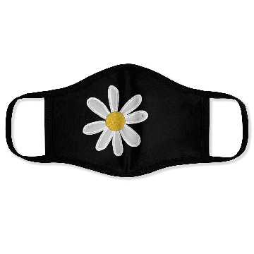 Discover Daisy Flower - Gift, Present Face Masks
