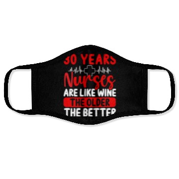 Discover 30 Year Old Nurse Appreciation Wine 30 Birthday Face Masks
