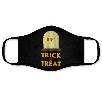Discover RIP ( Trick or Treat ) Face Masks