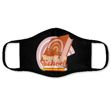 Discover Back to school funny teaching Face Masks