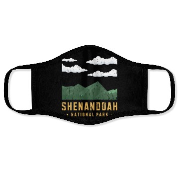 Discover Shenandoah National Park - nature Face Masks