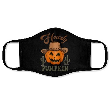 Discover Fun Halloween Designs Howdy Pumpkin Face Masks