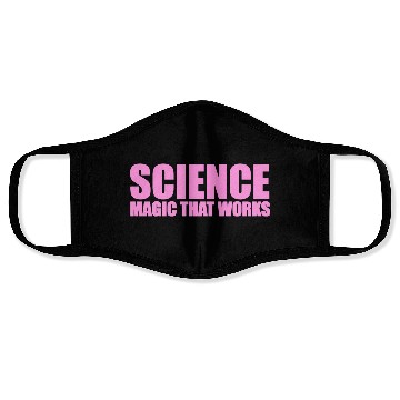 Discover Science. Magic That Works Face Masks