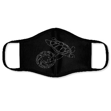 Discover Ocean Animals Sea Turtle's Life Face Masks