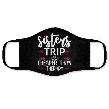 Discover Womens Sisters Road Trip 2022 Weekend Face Masks