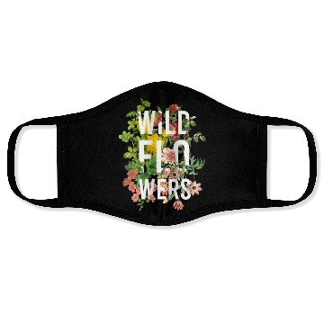 Discover Wildflowers - nature lovers Face Masks