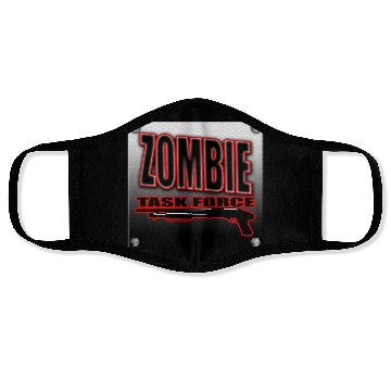 Discover Zombie Task Force Worn Metal Sign Undead shooter Face Masks