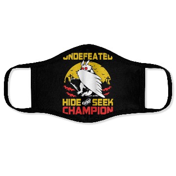 Discover Undefeated Hide And Seek Champion Funny Mothman Face Masks