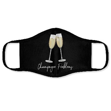 Discover Champagne Problems Face Masks