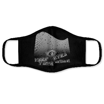 Discover Eyes Wide Winter Come 2 The Light Grey Face Masks