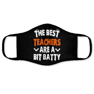 Discover The Best Teacher Are A Bit Batty, Halloween Bat Face Masks