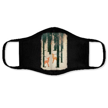 Discover Winter Deer Face Masks