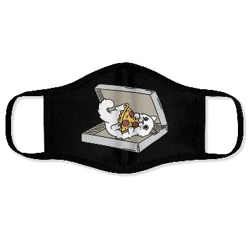 Discover Persian Cat Pizza Lover Face Masks