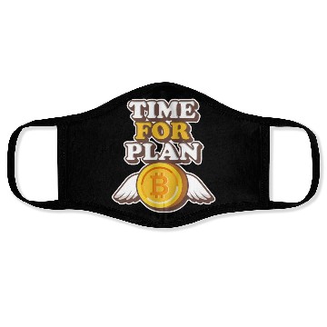 Discover Cryptocurrency Time For Plan Bitcoin Crypto Face Masks