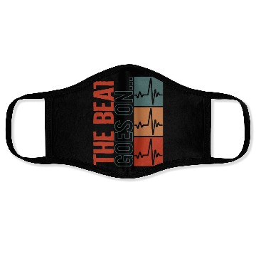 Discover Heart Surgery Face Masks, The Beat Goes On Heart Beat