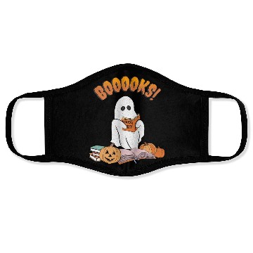 Discover Booooks Face Masks