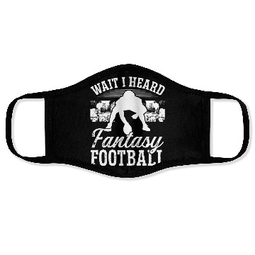 Discover Championship Wait I heard Fantasy Football Team Face Masks