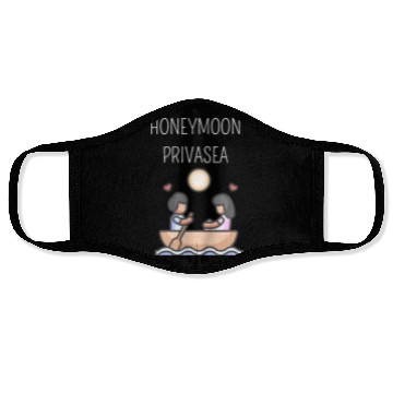 Discover Honeymoon Privasea Cruise Vacation Cruising Face Masks
