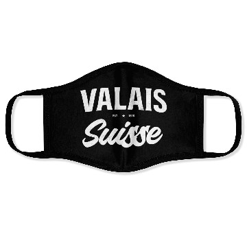 Discover Valais Switzerland Face Masks