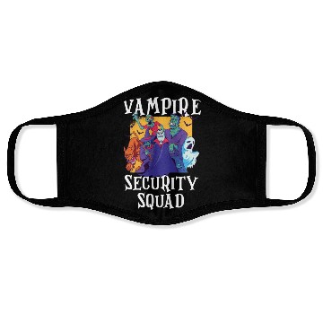 Discover Vampire Security Squad Funny Easy Halloween Costum Face Masks