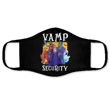 Discover Vamp Security Funny Easy Halloween Costume Face Masks
