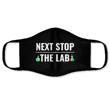 Discover Chemistry Science Chemist Funny Laboratory Lab Face Masks
