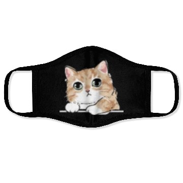 Discover Cat Owner Cute Cat Lover I Cute Cat Face Masks