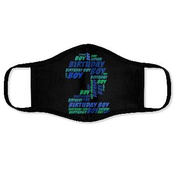 Discover Birthday Boy 2nd Birthday | Boys Birthday Face Masks |