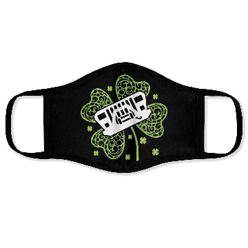 Discover Shamrock Jeep Face Masks