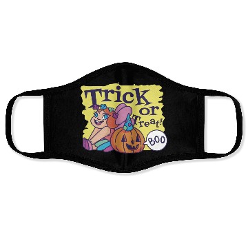Discover Trick or Treat Face Masks