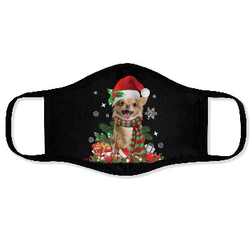 Discover Christmas Chihuahua Dog Face Masks