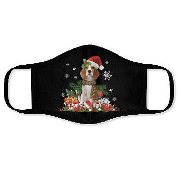Discover Christmas Beagle Dog Cute Face Masks