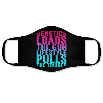 Discover Genetics Loads The Gun Lifestyle Pulls The Trigger Face Masks