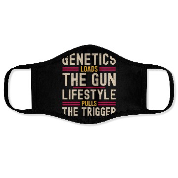 Discover Genetics Loads The Gun Lifestyle Pulls The Trigger Face Masks