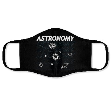 Discover Astronomy Lovers Space Stars Universe Science Face Masks