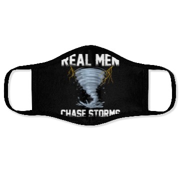 Discover storm chasers Face Masks