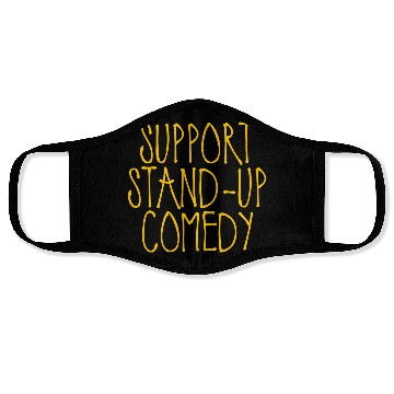 Discover Support Stand Up Comedy 2 Face Masks