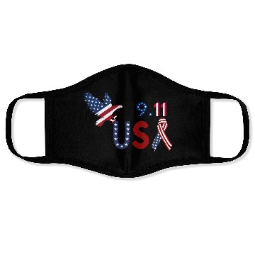 Discover Patriot Day 9.11 Face Masks