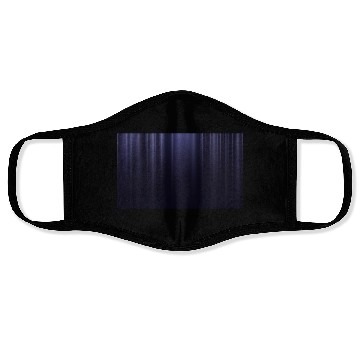 Discover Elegant Purple Theater Cinema Curtain Pattern Face Masks